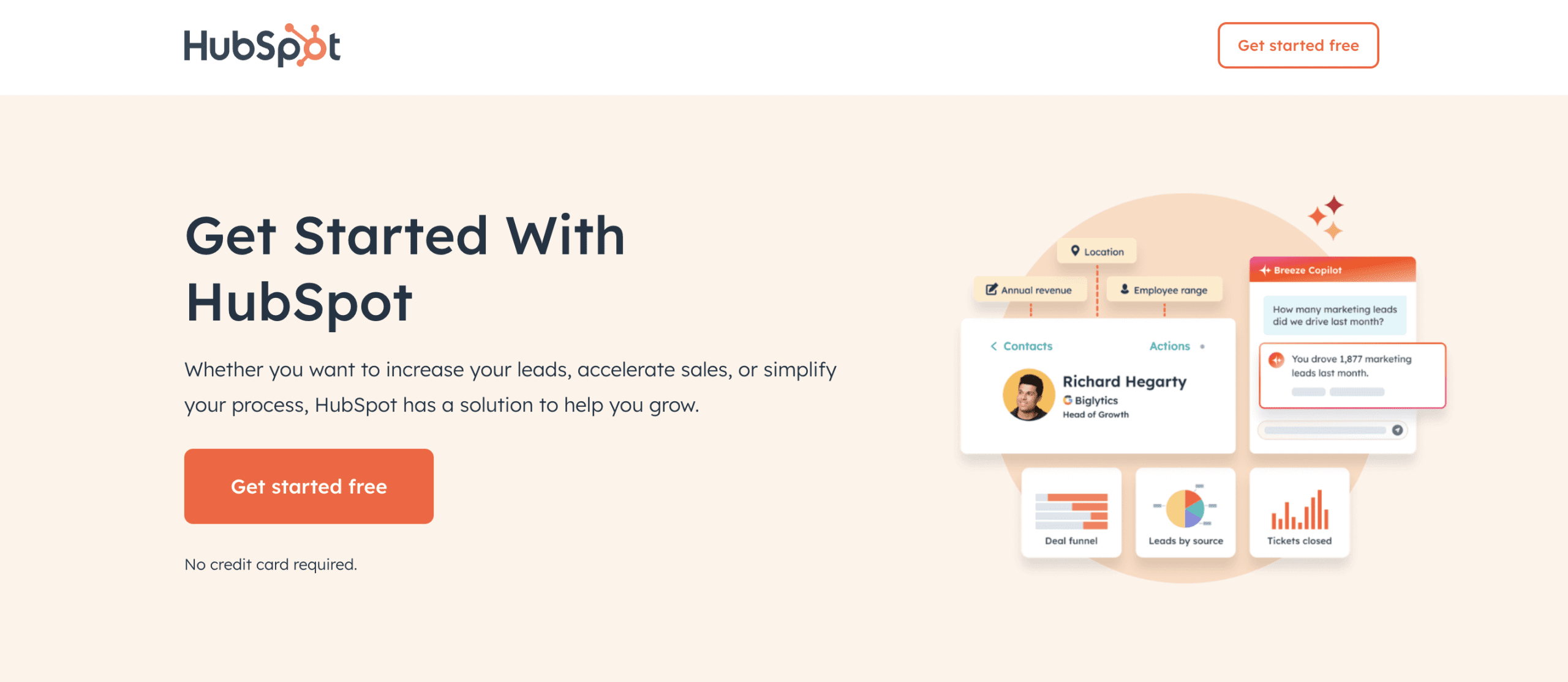 Landing Pages in B2B_Hubspot